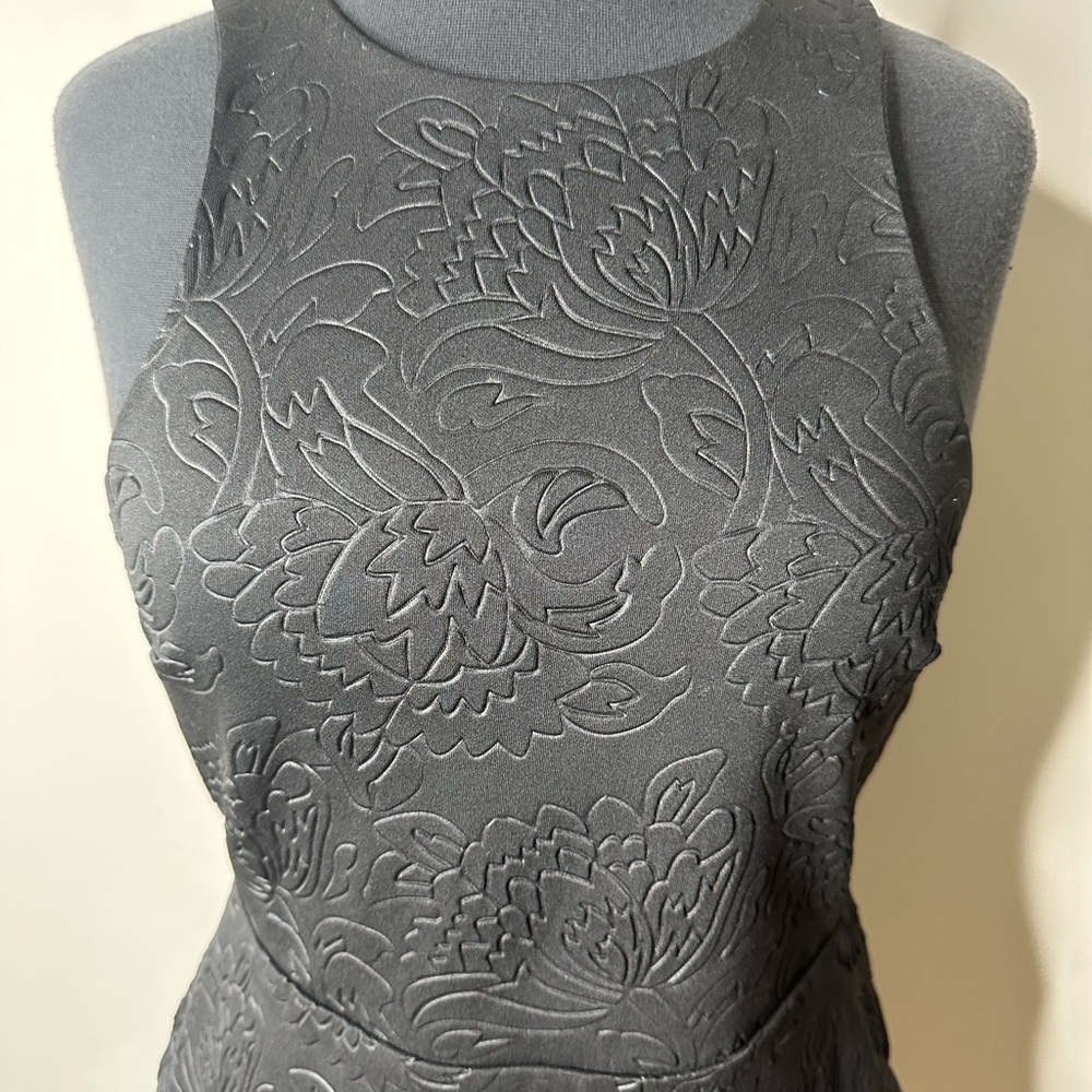 bec + bridge Charcoal Floral Strapless Dress - Picture 2 of 6